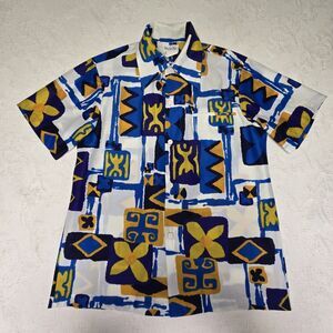 Vintage Hawaii Nei Aloha Shirt Classic Vibrant Retro Pattern Beach Pool Party